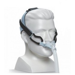 GoLife For Men Nasal Pillow Mask with Headgear by Respironics - FitPack All Sizes Included